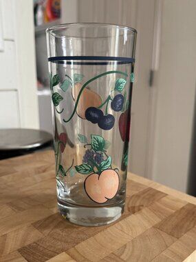 Vintage Anchor Hocking Orchard Medley Glass